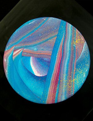 星空淋面慕斯蛋糕